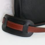Leather & Suede Messenger Long Laptop Ipad Tech Bag 4 small
