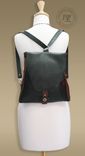 Leather & Suede Ladies Shoulder And Crossover Backpack 4 small