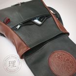 Leather & Suede Ladies Shoulder And Crossover Backpack 2 small