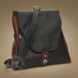 Leather & Suede Ladies Shoulder And Crossover Backpack 1 small