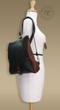 Leather & Suede Ladies Shoulder And Crossover Backpack 5 small