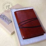 Leather Checkbook Covers 6 small