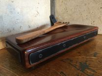 Industrial Design Wooden Spoon Rest - Mahogany 1 small