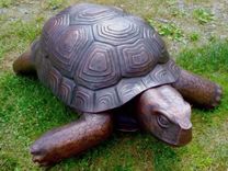 Copper Tortoise Sculpture 1 small