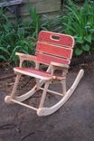 Hand Crafted Childs Rocking Chair 1 small