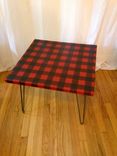 Modern Coffee Table - Plaid Edition 2 small