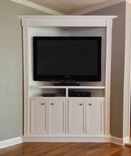 Custom Corner Entertainment / Media Cabinet 1 small