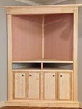 Custom Corner Entertainment / Media Cabinet 6 small