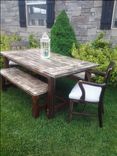 Classic Farm Table And Benches 5 small