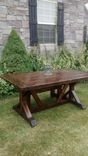 Criss-Cross Base Farm Table 6 small