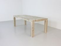 Custom Made Pinewood Dining Table "Charlotte" 2 small