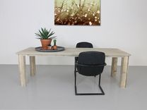 Custom Made Pinewood Dining Table "Columbus" 2 small
