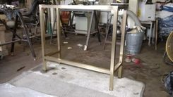Brass Console Base 3 small