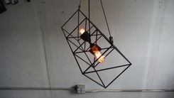 Box Kite Suspension Light. 1 small