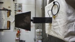 Sheet Metal And Marble Lamp 1 small