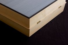 Jewelry Box In Ash, Dyed Koto, Ebony 2 small