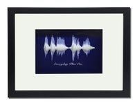 Personalized 3d Sound Wave Shadow Box. Unique Gift Idea For Any Occasion 1 small