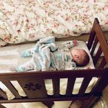 Sidecar Style Baby Bed That Attaches To Mom's Bed 5 small