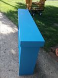Console Table Sofa Table Reclaimed Wood Country Blue Console 2 small