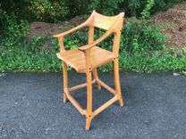 Sculpted Counter Stool In The Style Of Sam Maloof 1 small