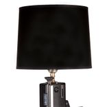 Vintage Camera Upcycled Movie Lamp With New Black Lamp Shade 4 small