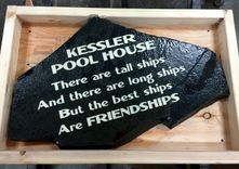 Sandblasted Stone, Large 1 small