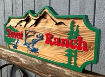 Sandblasted Cedar Sign 2 small