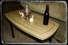 White Oak Slab End Table 4 small