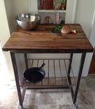 Reclaimed Wood Kitchen Island/Butcher Block Built To Order 1 small