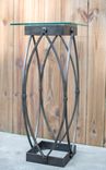 Gothic Arch Pedestal End Table 1 small
