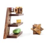 Woodwarmth Valet Stand: Phone Holder Keys Holder Shelf 2 small
