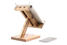 Woodwarmth Tilting Ipad Tablet Stand 2 small
