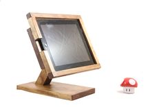 Woodwarmth Four Sided Horizontal Tablet & Ipad Stand 6 small