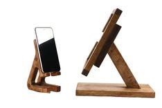 Woodwarmth Four Sided Horizontal Tablet & Ipad Stand 2 small