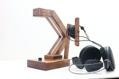 Headphone Stand + Led Lamp 4 small