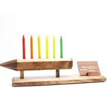 Woodwarmth Pencil Holder And Desk Organizer + Phone Stand 1 small