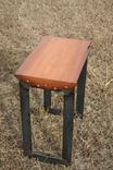 Redwood Slab Tables  (Set Of 2) 1 small
