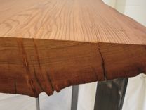 Redwood Slab Tables  (Set Of 2) 5 small