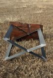 Redwood Slab Tables  (Set Of 2) 6 small