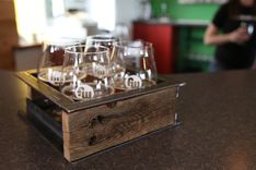 Glass Beverage Rack 3 small