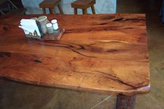 Live Edge Mesquite Dinning Table 2 small