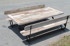 Farm Table With 2 Benches 1 small