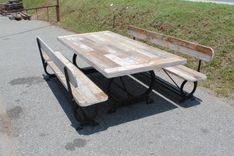 Farm Table With 2 Benches 2 small