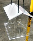Clear Acrylic Bird Feeder 1 small
