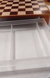 Custom Wood And Acrylic Chess Board With Drawer 3 small