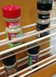Counter Top Acrylic Spice Rack 5 small