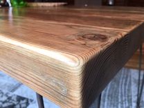 Urban Reclaimed Wood Dining Table With Hairpin Legs - 2.5 2 small