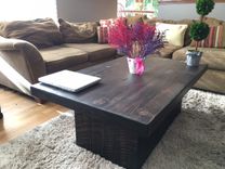 Reclaimed Urban Wooden Coffee Table - Made From Salvaged Barn Wood 2 small