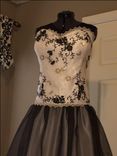 Custom Made Wedding Dress 3 small