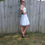 Women's Skirts And Dresses Custom Made Fit And Flare Dress 1 small